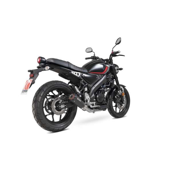 Scorpion Red Power Komplettanlage für Yamaha XSR 125 2021 Motorräder