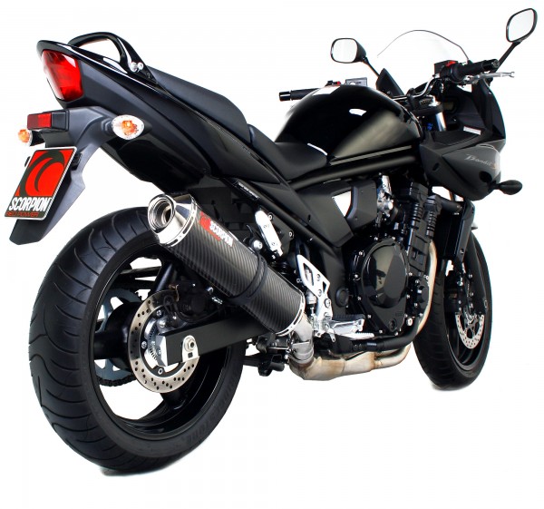 Scorpion Factory Auspuff für Suzuki GSF 650 Bandit 2007-2011 Motorräder