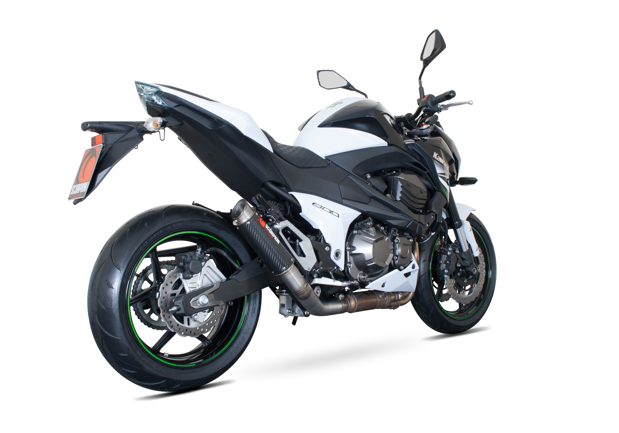 Scorpion RP 1 GP Schalldampfer fur dein Kawasaki Z 800 2013 2016 Motorrad Scorpion Exhausts ein Angebot von Hagen GmbH Motorsportzubehor Freizeittechnik